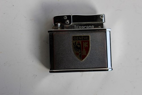 Briquet essence corona genève - briquet,