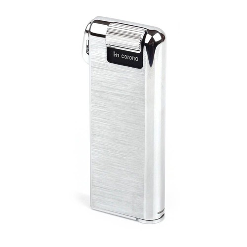 Briquet pipe chromé satiné - pipe,